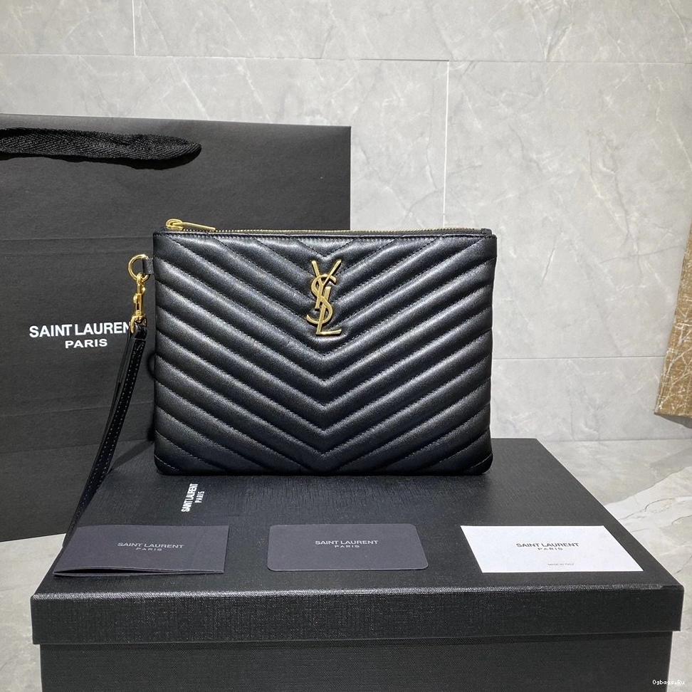 YSL CLUTCH MONOGRAM 0808